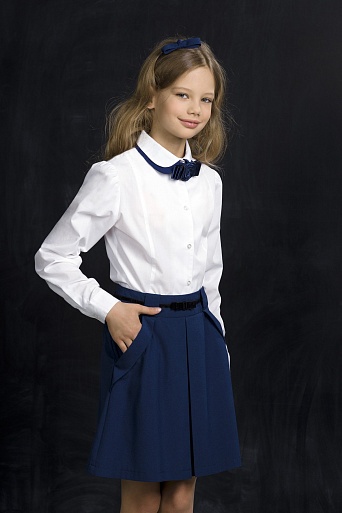 блузка для девочек (GWCJ7044) Pelican - цвет Синий