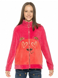 Куртка для девочек (GFXS4253) Pelican - цвет Малиновый