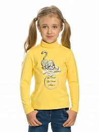 Джемпер для девочек (GFJS3137) Pelican - цвет Жёлтый