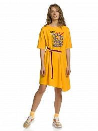 Платье женское (DFDT6802) Pelican - цвет Жёлтый