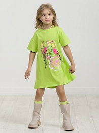 Платье для девочек (GFDT3269/2) Pelican - цвет Яблочный